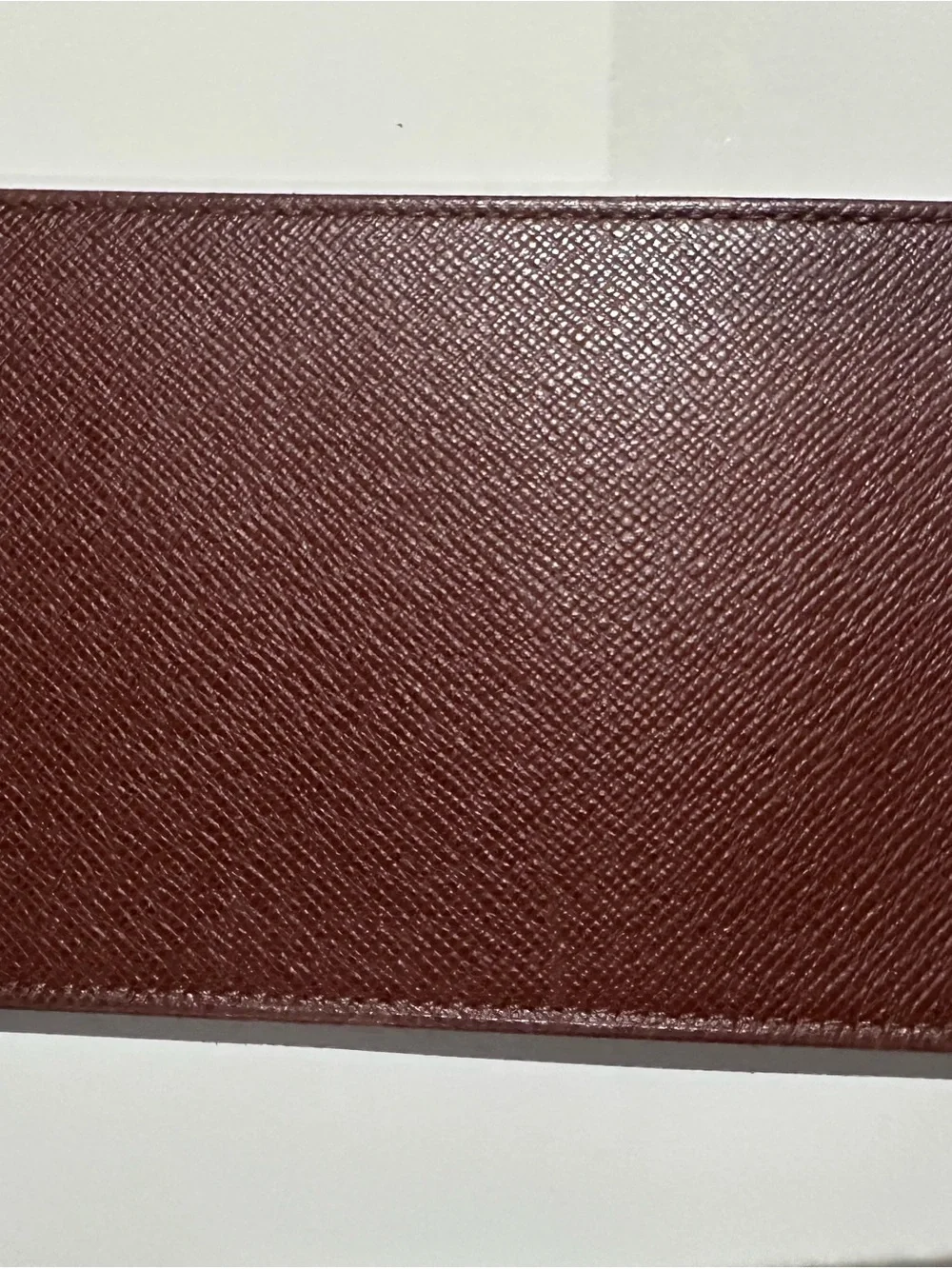 Authentic LOUIS VUITTON Taiga Wallet in Brown